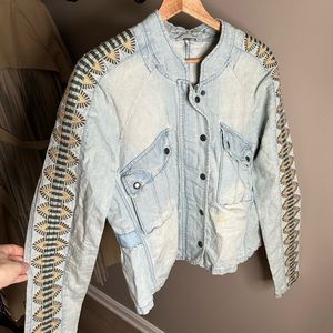 Free People embroidered jacket